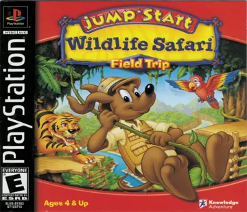 JumpStart Wildlife Safari - Field Trip (US) box cover front